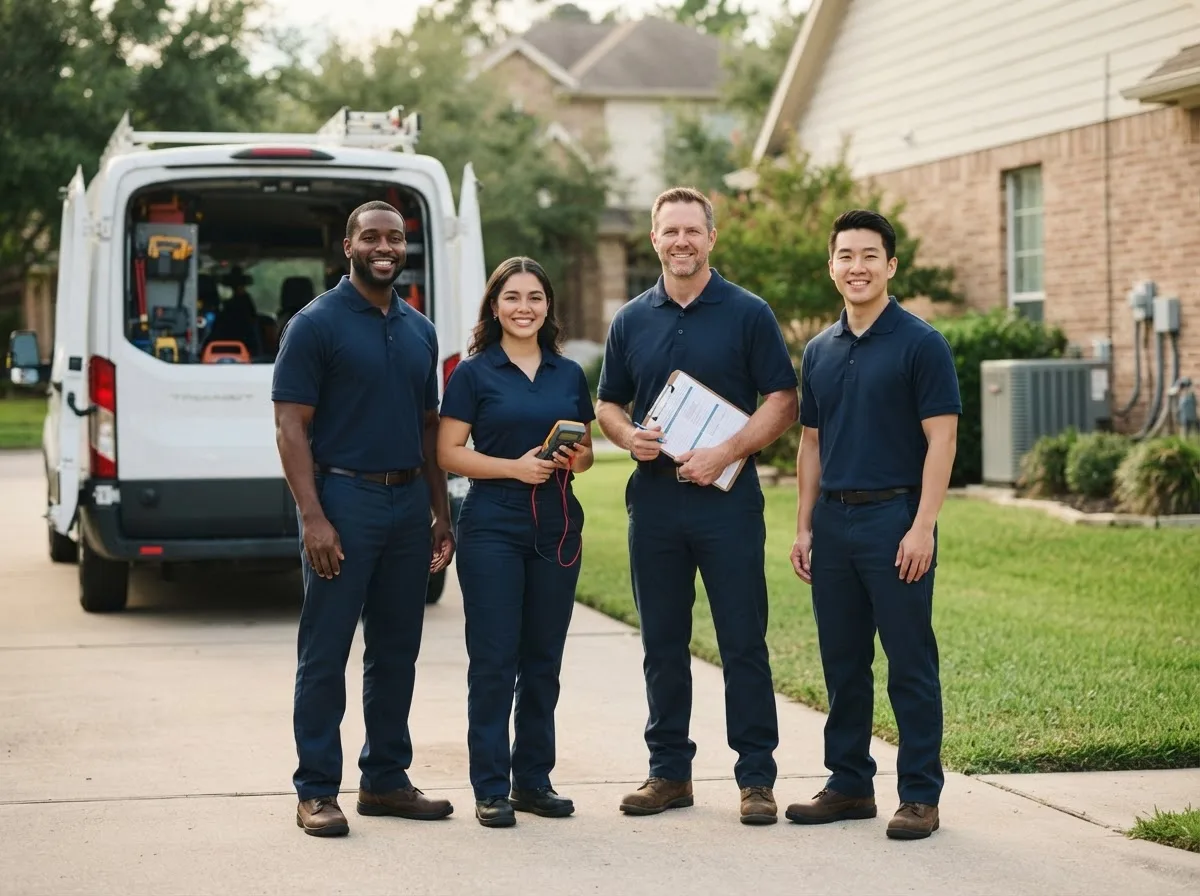 Certified HVAC technician near Corn, OK